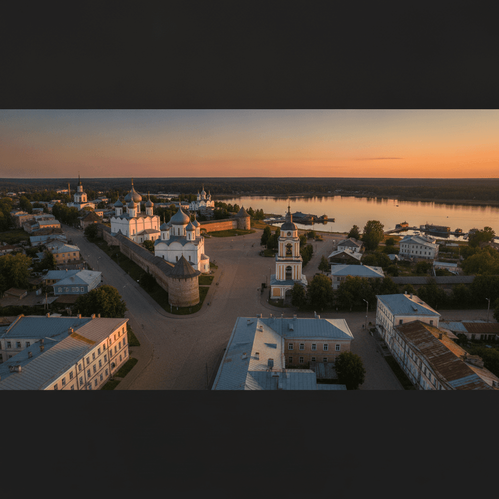 Belozersk on Foot: Ancient Ramparts, White Lake, and Everyday Russian Life
