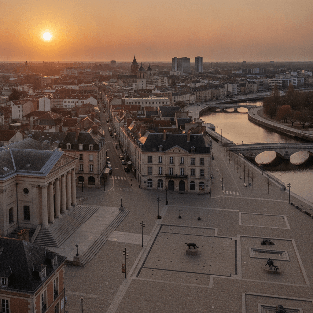 La Roche-sur-Yon: Explore Napoleon's Star City on a Self-Guided Audio Tour