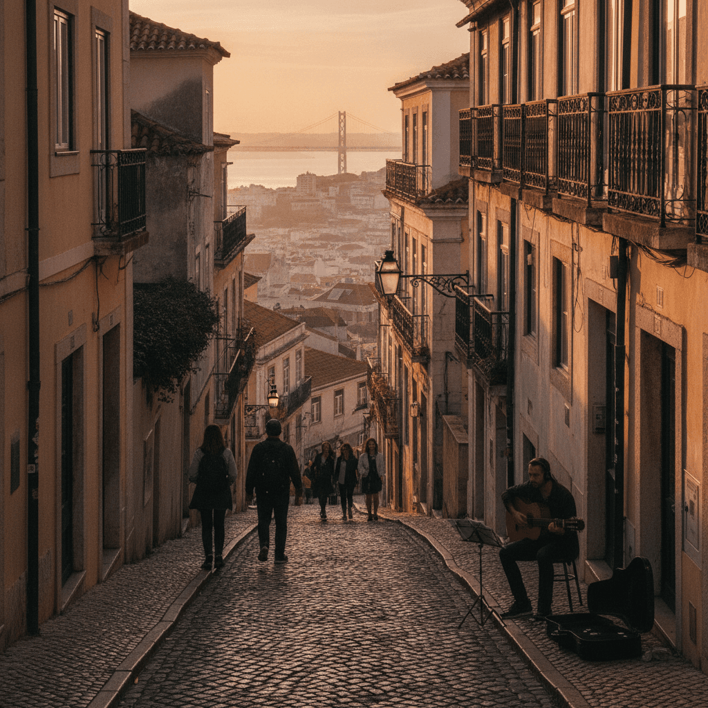 Lisbon by Ear: Miradouros and Alleys Self-Guided Audio Walk