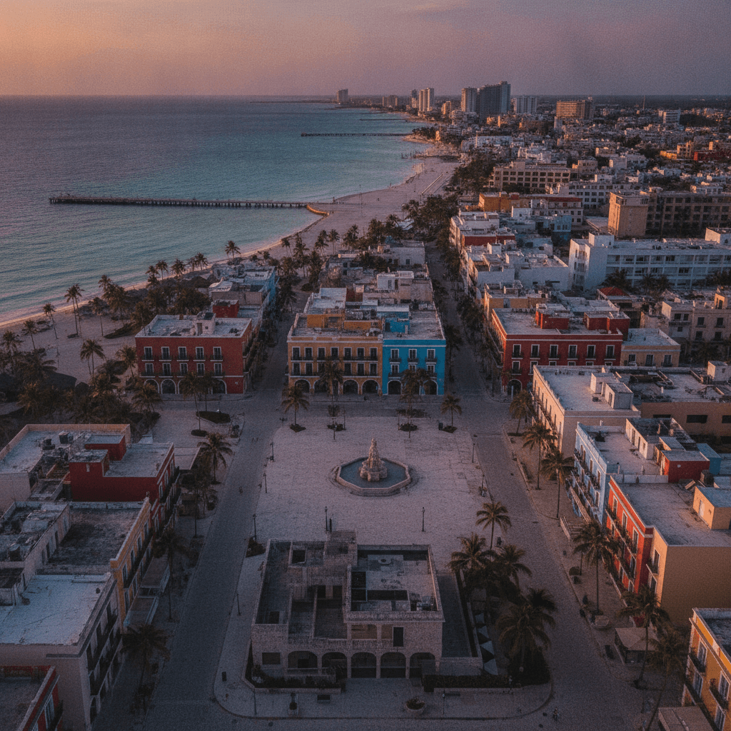 Playa del Carmen's Quiet Pulse: A Gentle Audio Walk