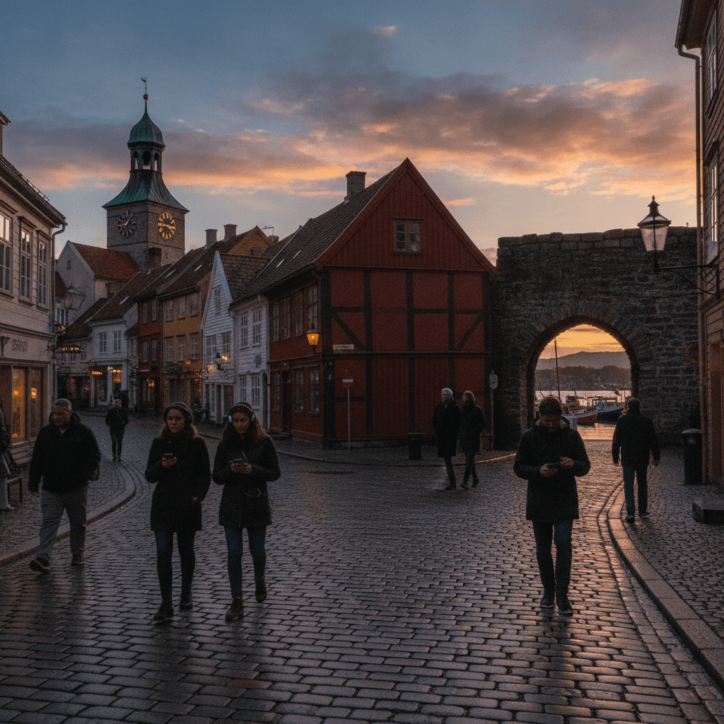Tønsberg on Foot: Norway's Oldest City with a GPS Audio Tour