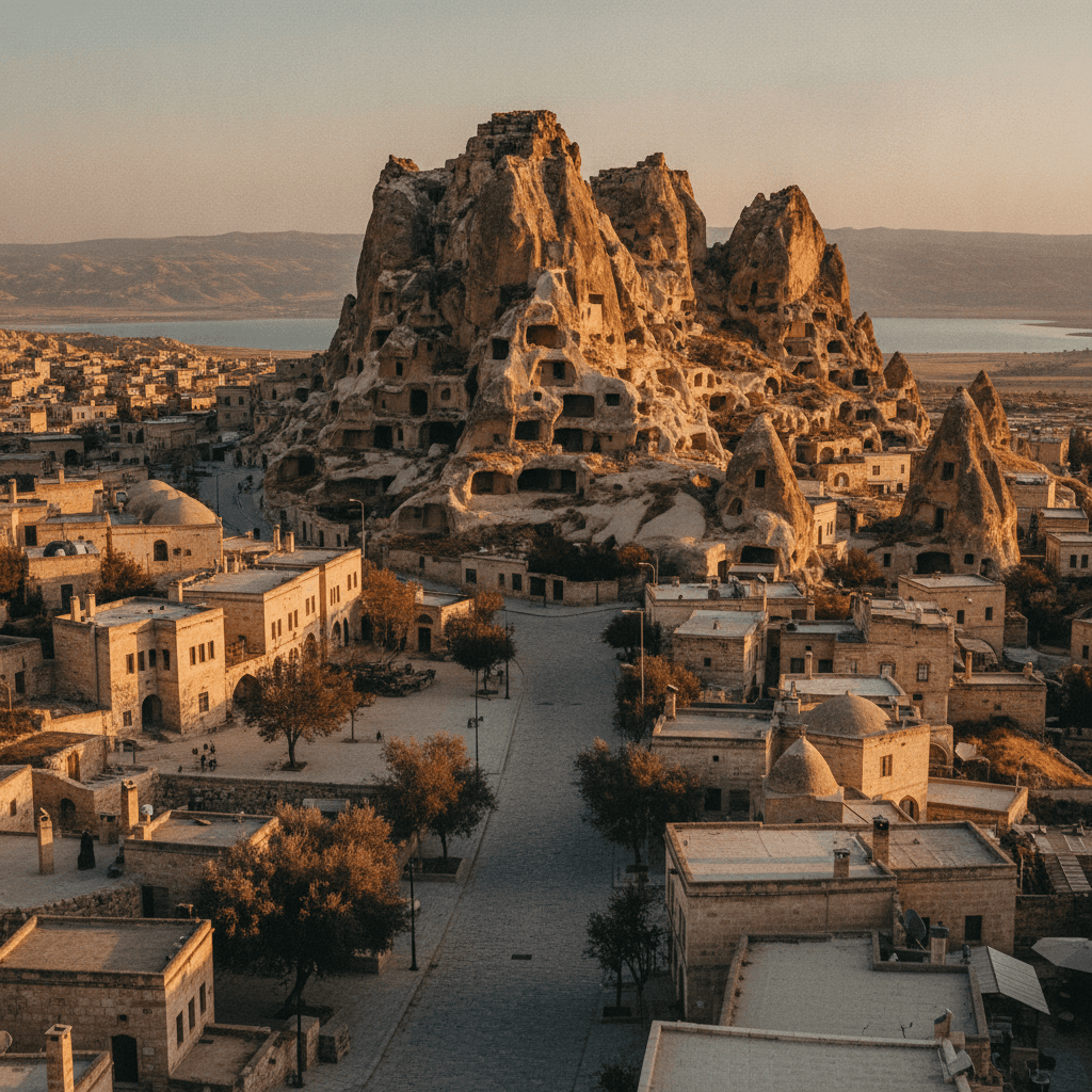 Uçhisar on Foot: Your Best Self-Guided Audio Tour of Cappadocia's Castle Village