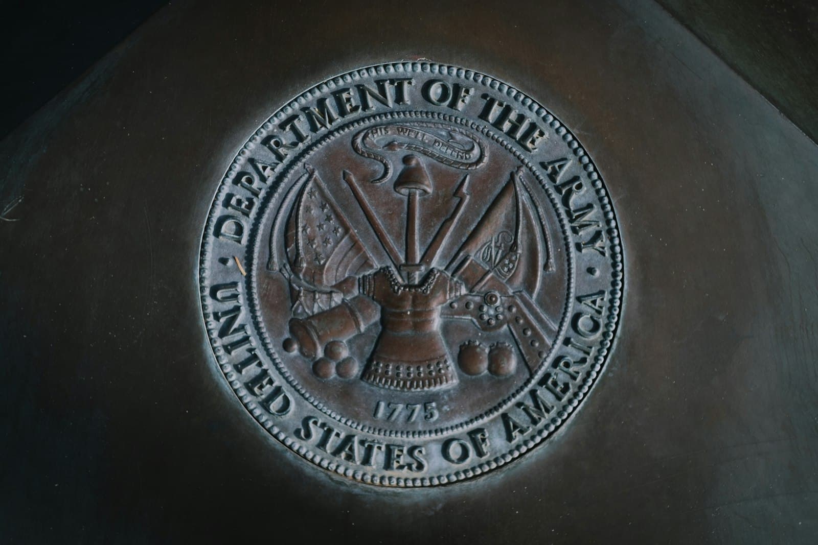Abilene — silver round coin on black textile