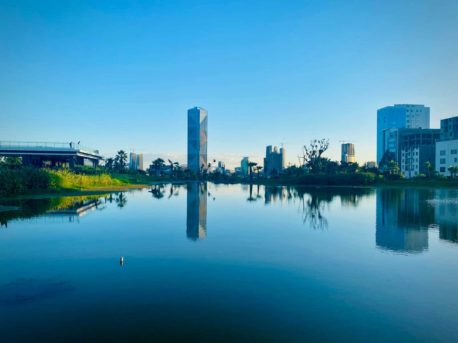 Addis Ababa — body of water near city buildings during daytime