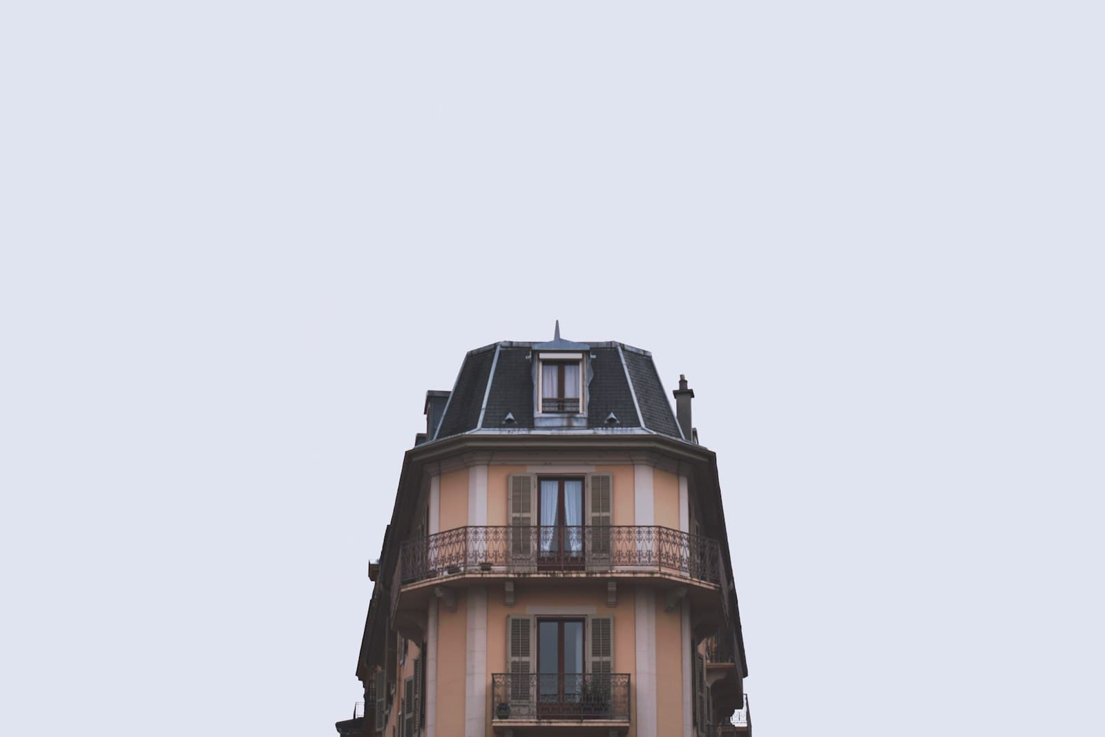 Aix-les-Bains — brown and black building under white sky