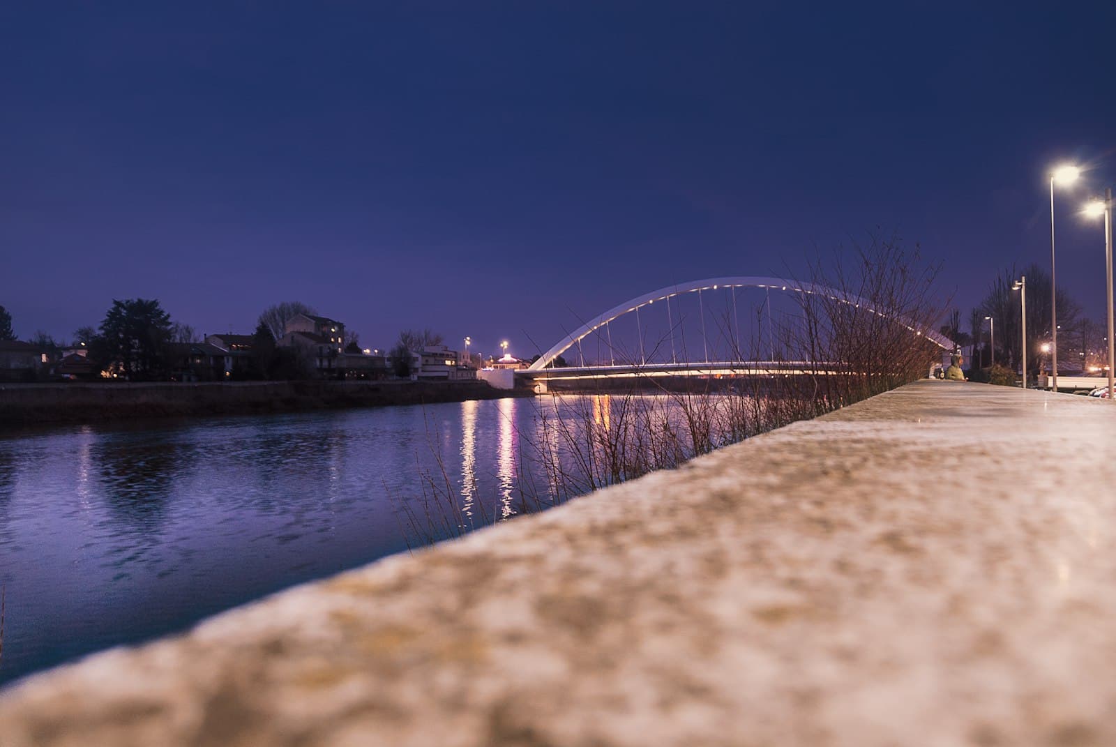 Alessandria — a bridge over a river