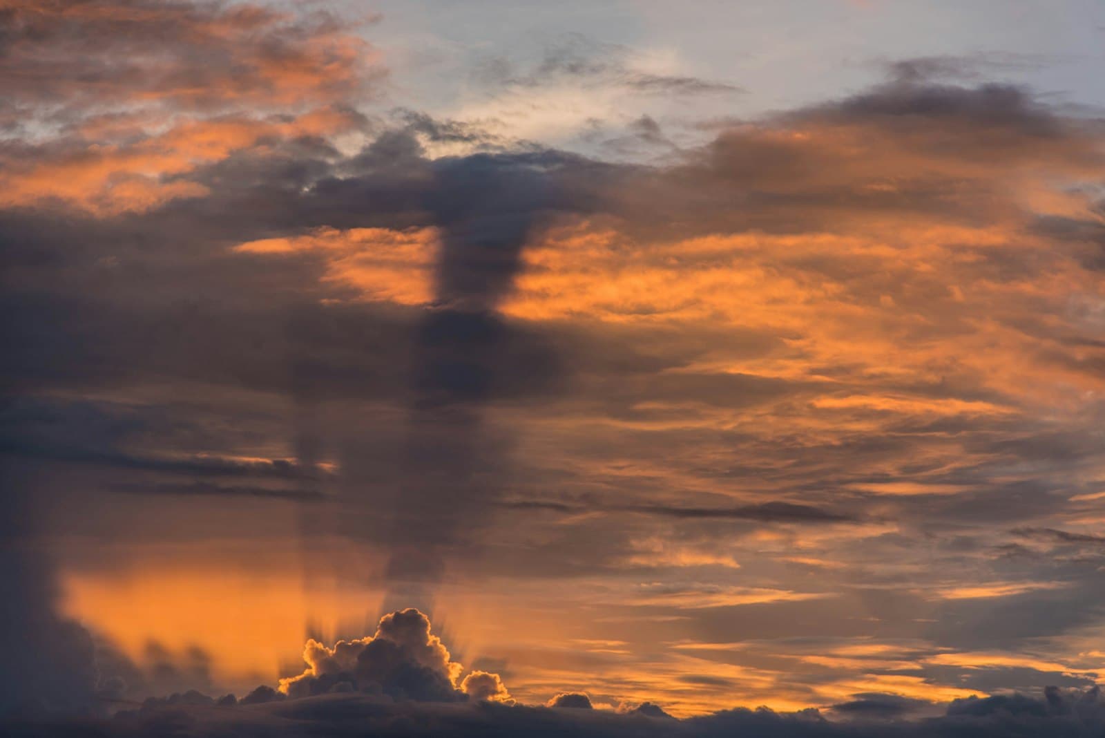 Armenia — bright cloudy sky