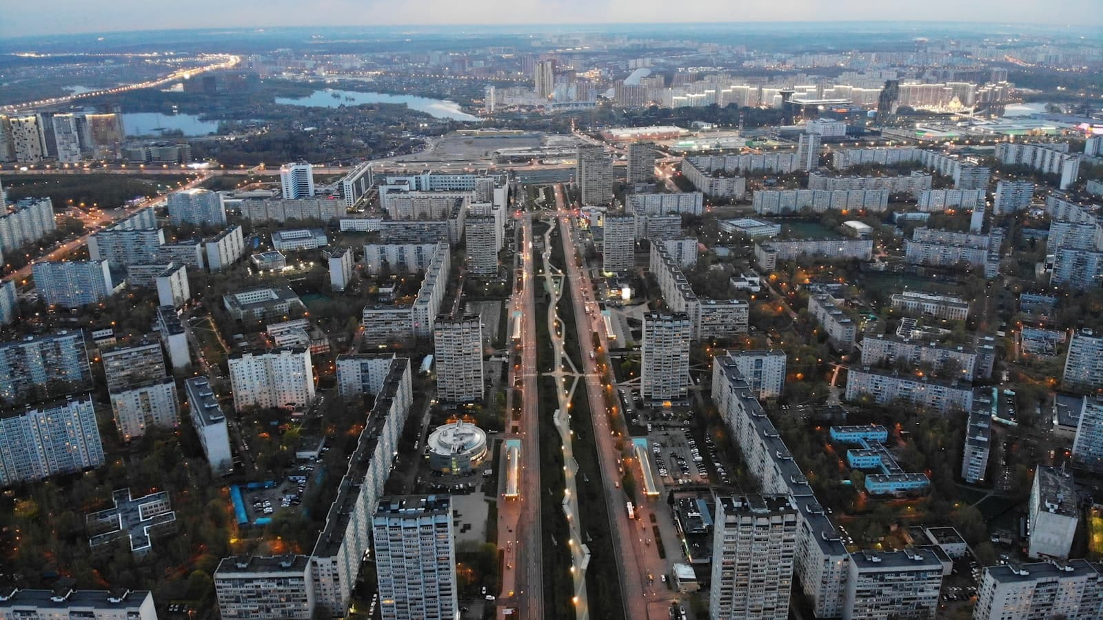 Arzamas — aerial view of city buildings during daytime