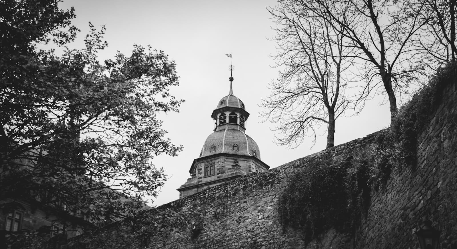 Aschaffenburg — a building with a dome on top