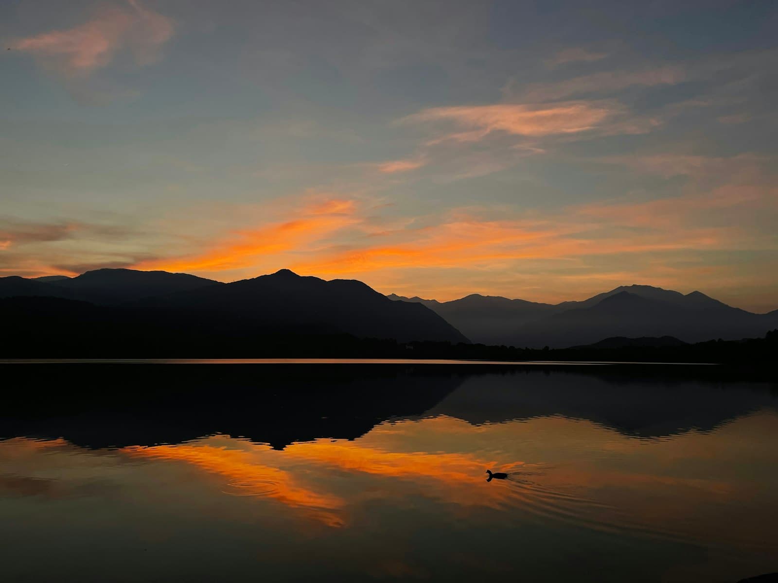 Avigliana — body of water near mountain during sunset