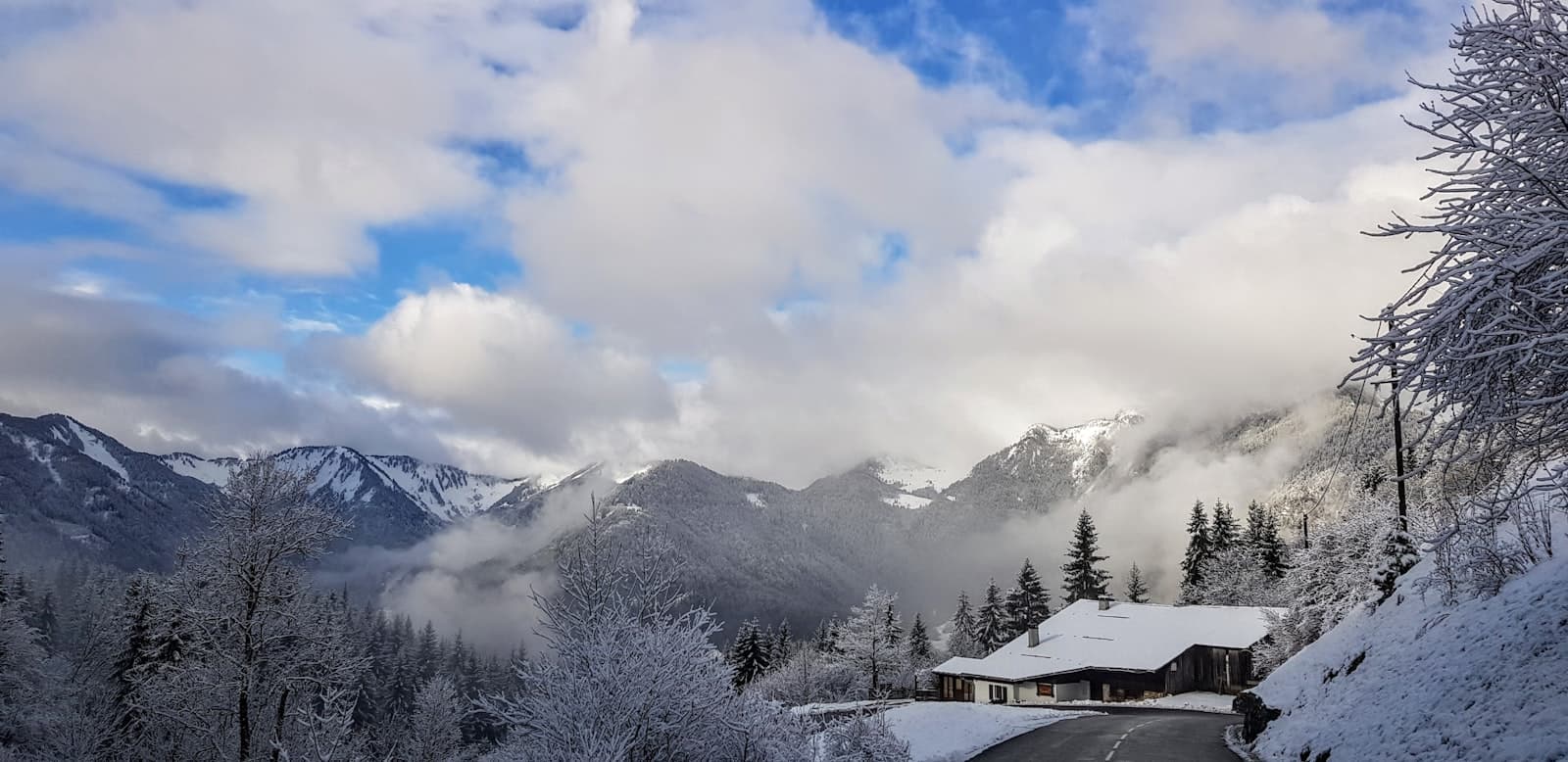 Biot — snow covered mountain under cloudy sky during daytime