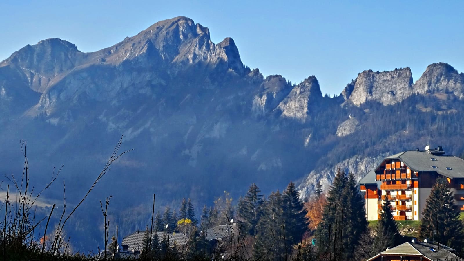 Biot — green trees near mountain during daytime