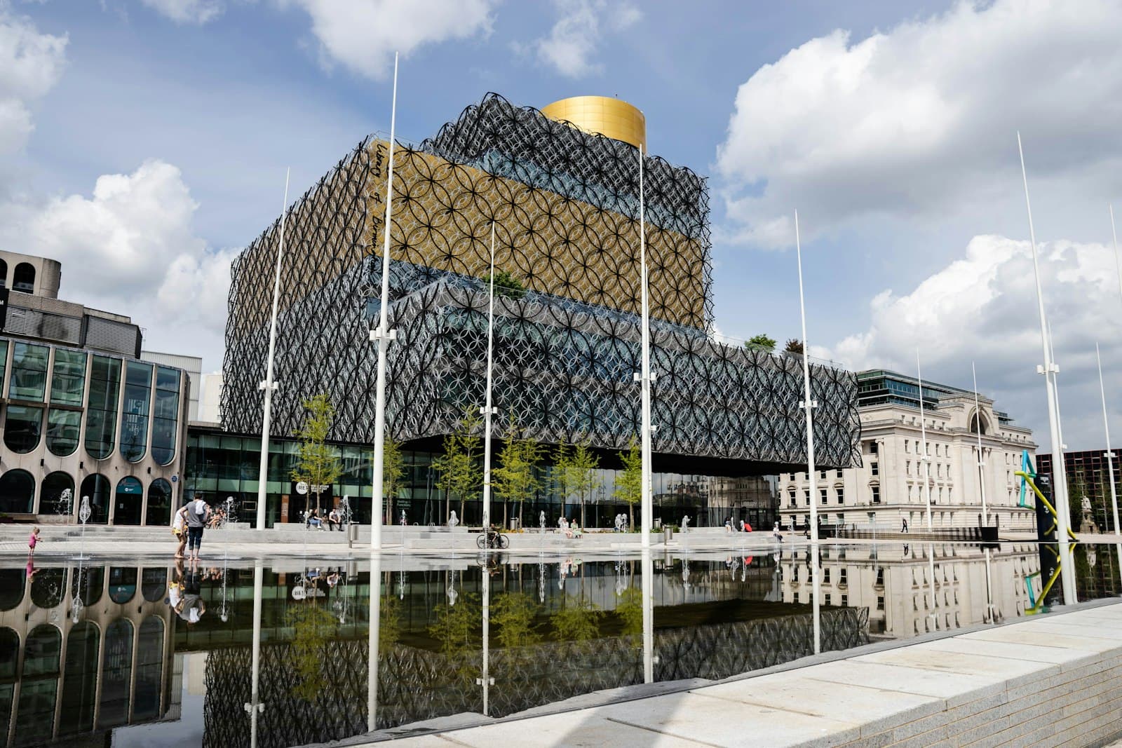 Birmingham — yellow and gray metal frame glass building