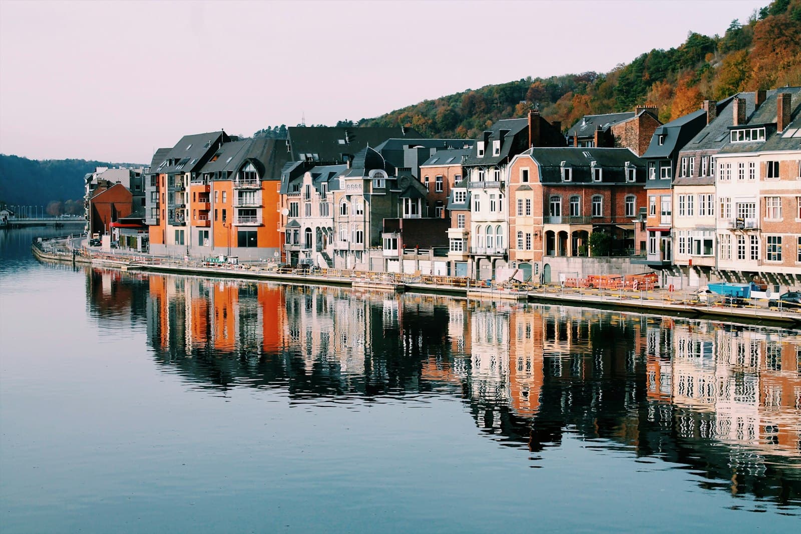 Bouillon — assorted-color of houses near lake