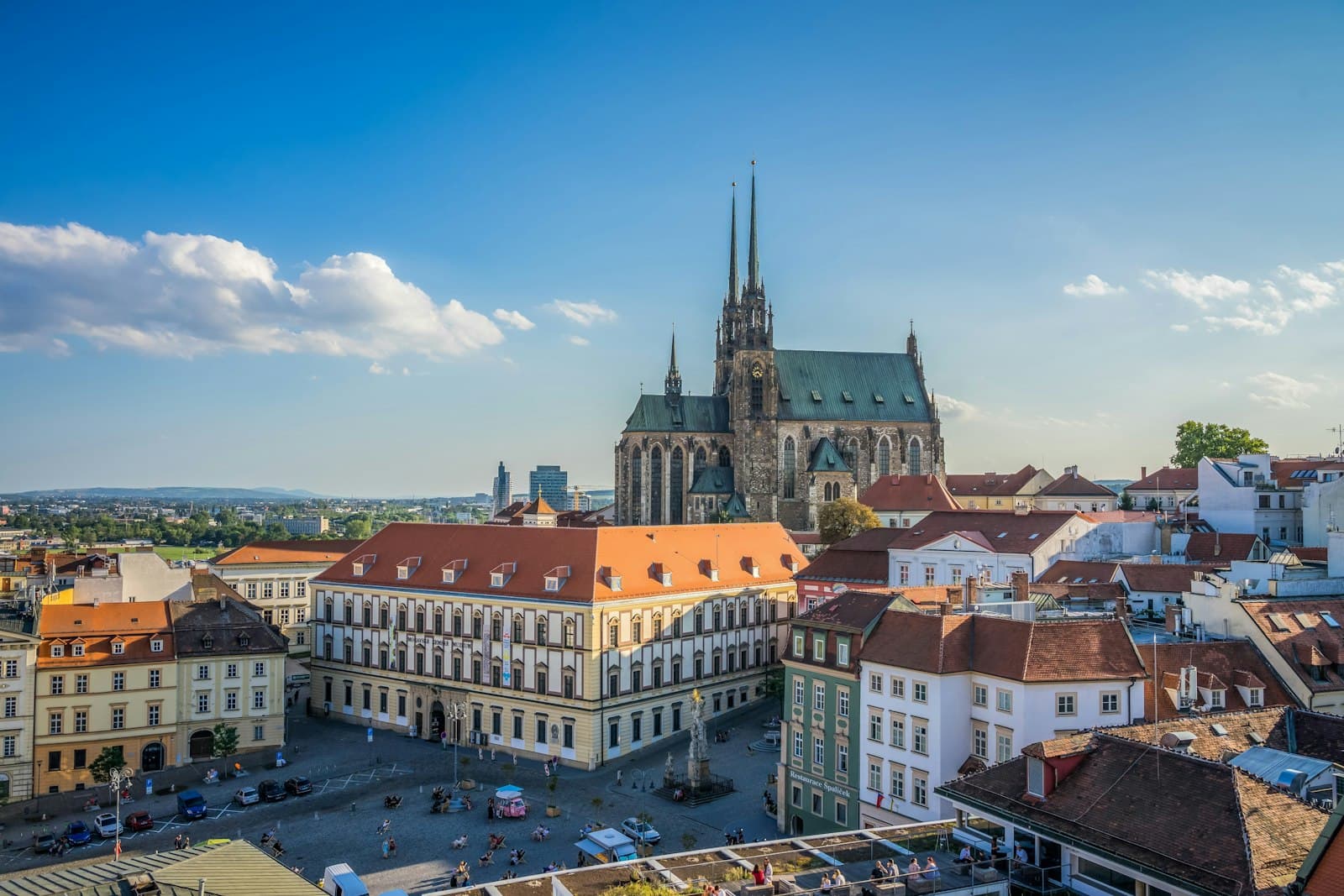 Brno — a city with many buildings