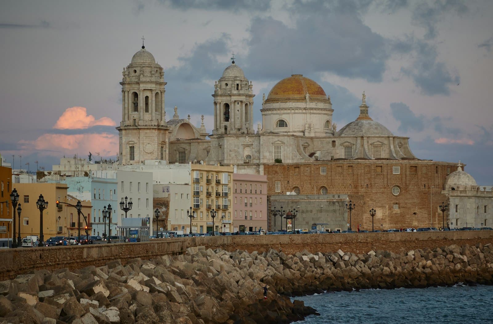 Cádiz — architectural photography of cathedral