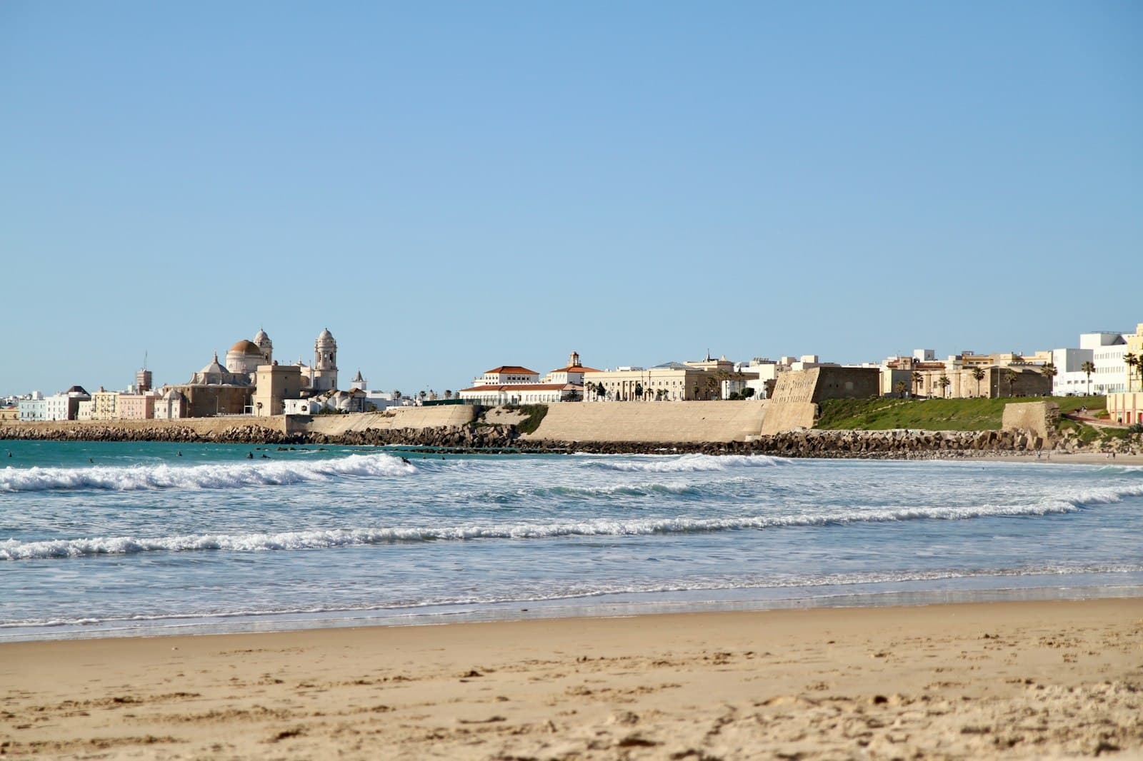 Cádiz — people on beach during daytime