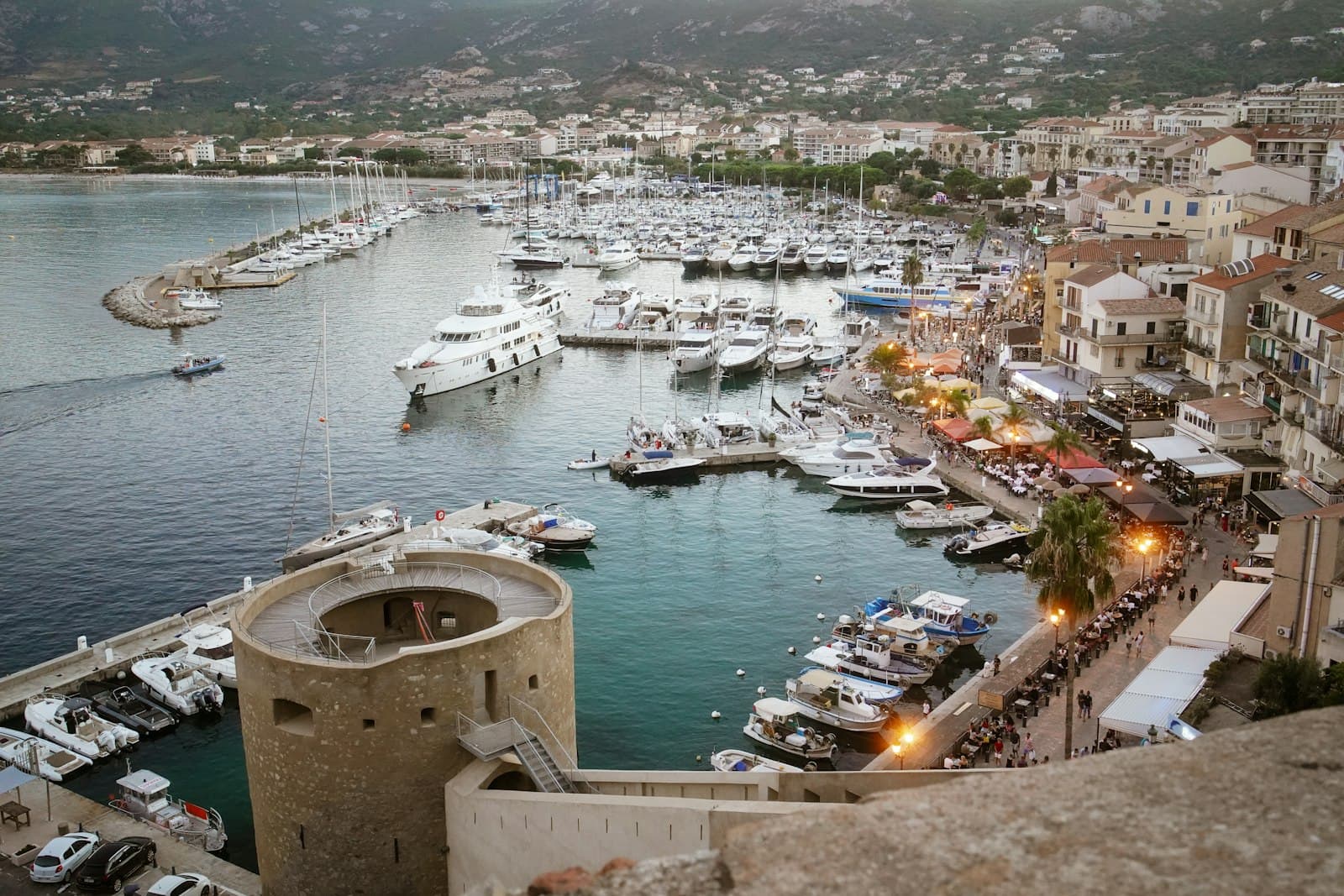 Calvi — a city with many boats in it