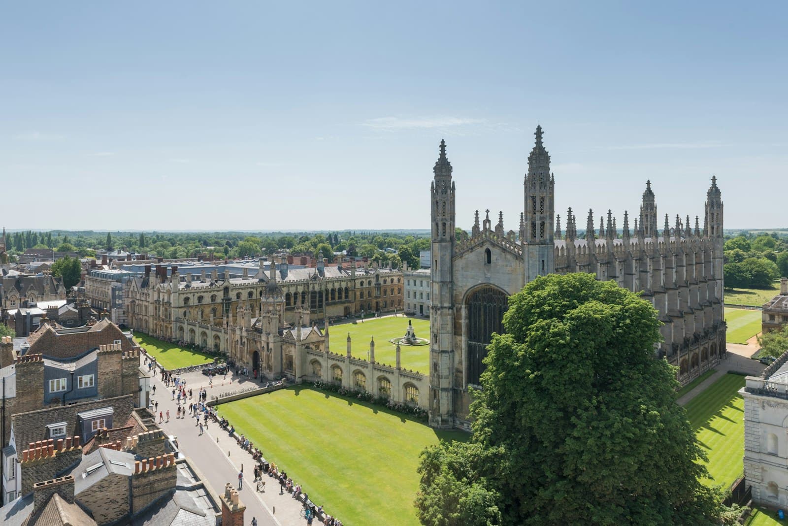 Cambridge — green trees and brown concrete building during daytime
