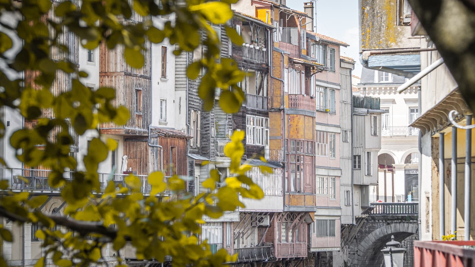 Castres — a row of buildings
