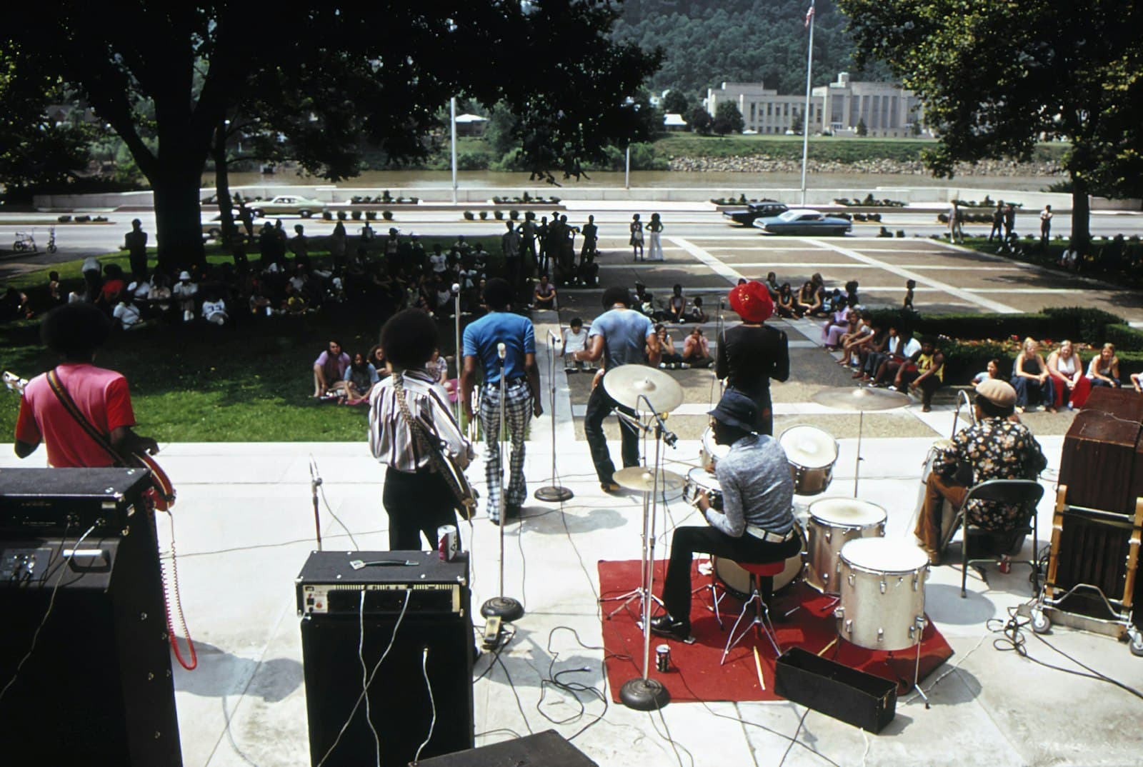 Charleston — a group of people playing instruments