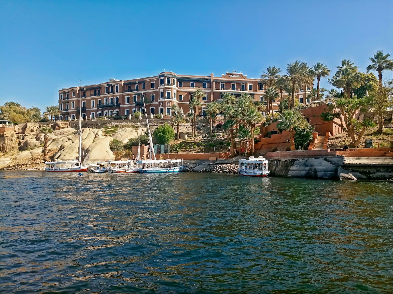 Charm el-Cheikh — a building on a hill