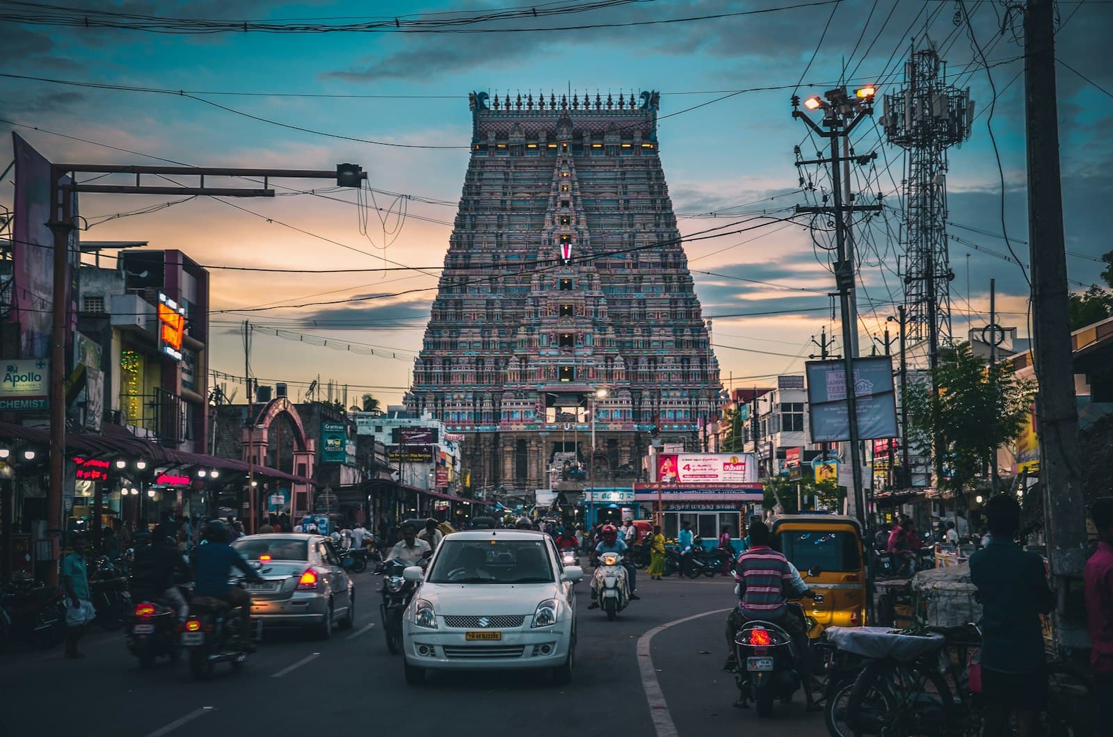 Chettinad — cars on road near high rise buildings during daytime
