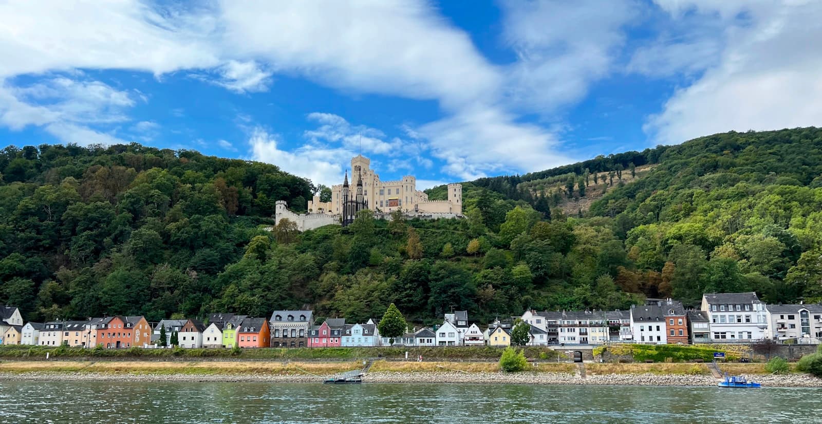 Koblenz — a town on a hill by the water
