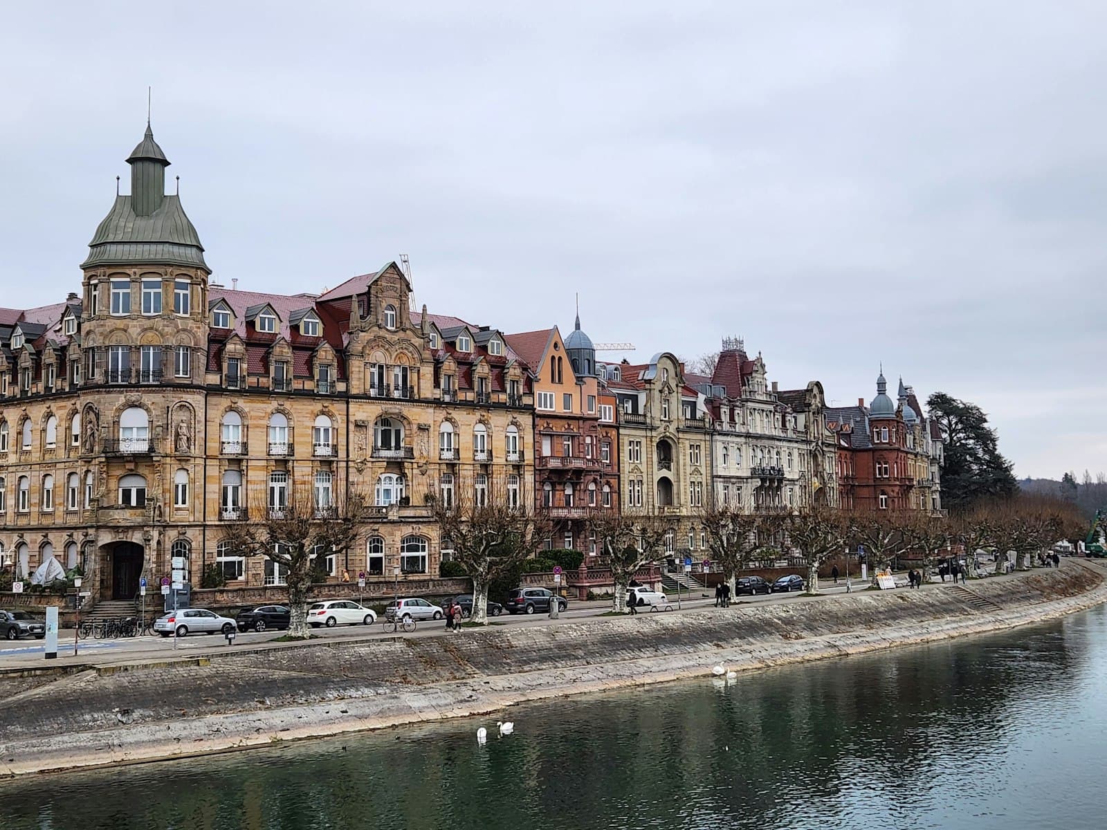Konstanz — a row of buildings next to a body of water