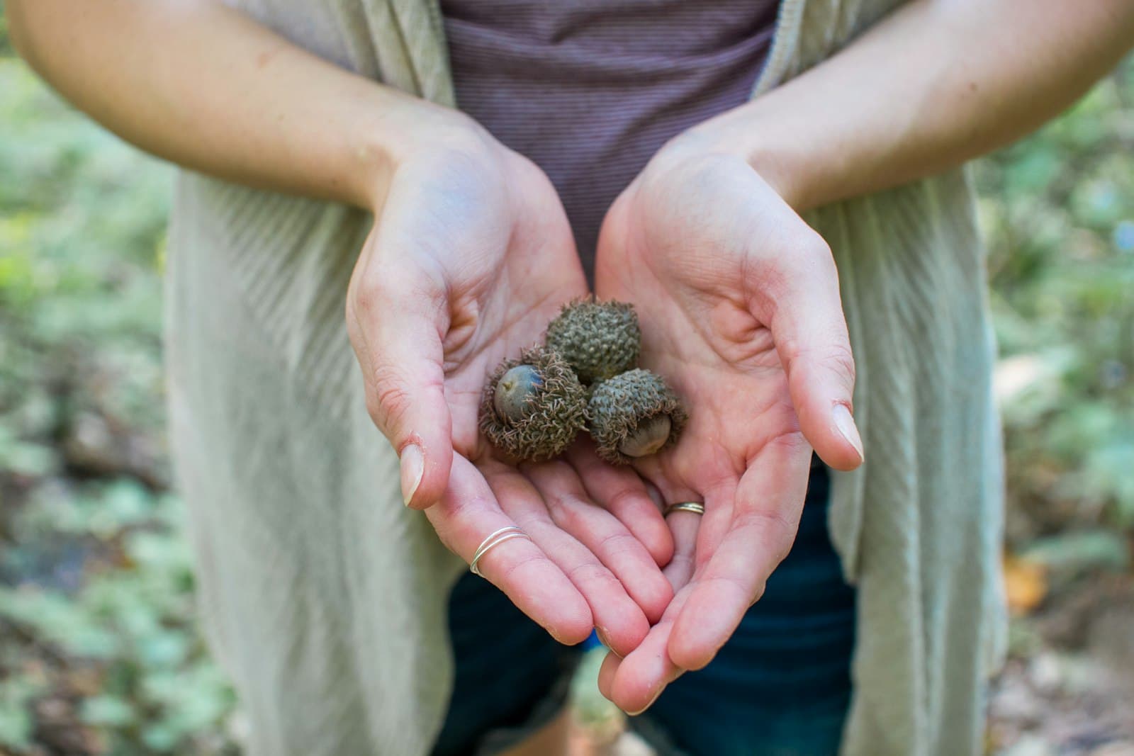 Council Bluffs — person holding fruits