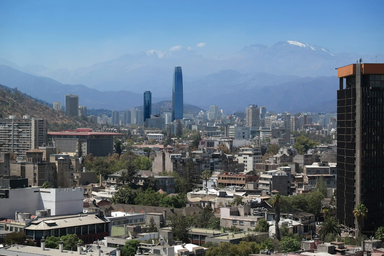Curicó — a city with tall buildings