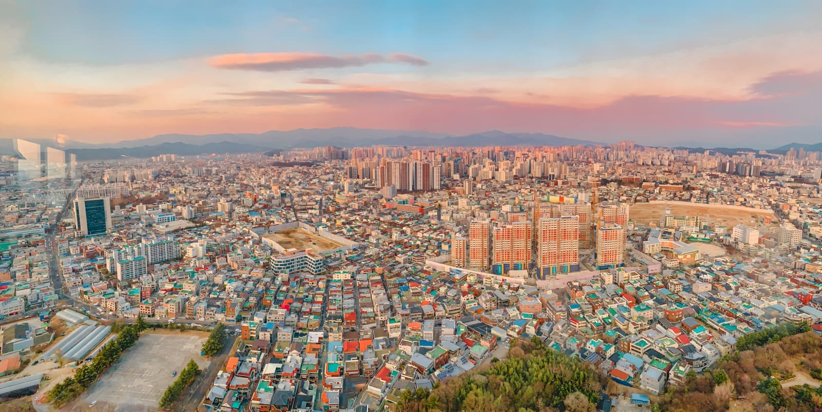 Daegu — a city with many buildings