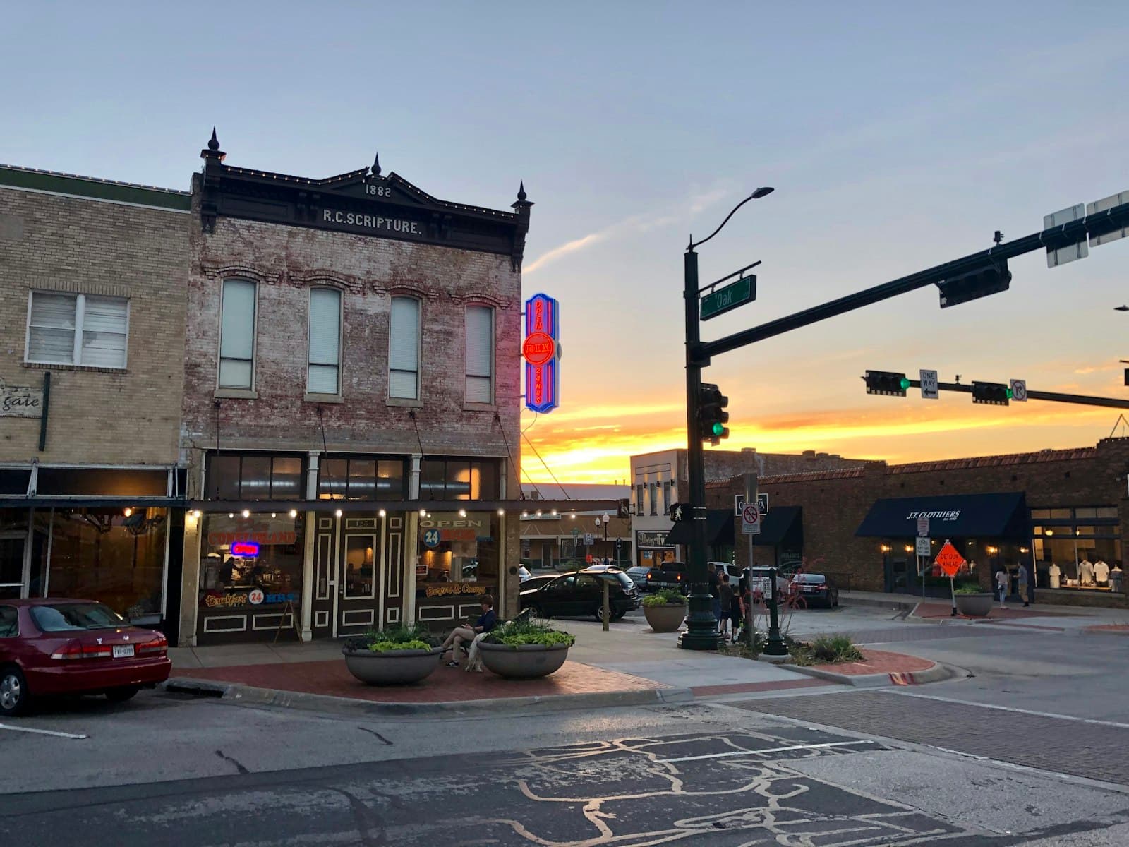 Denton — brown concrete building