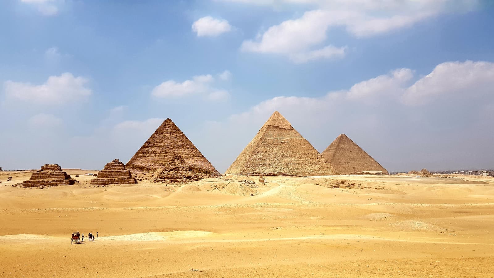 Edfu — brown pyramid under blue sky during daytime