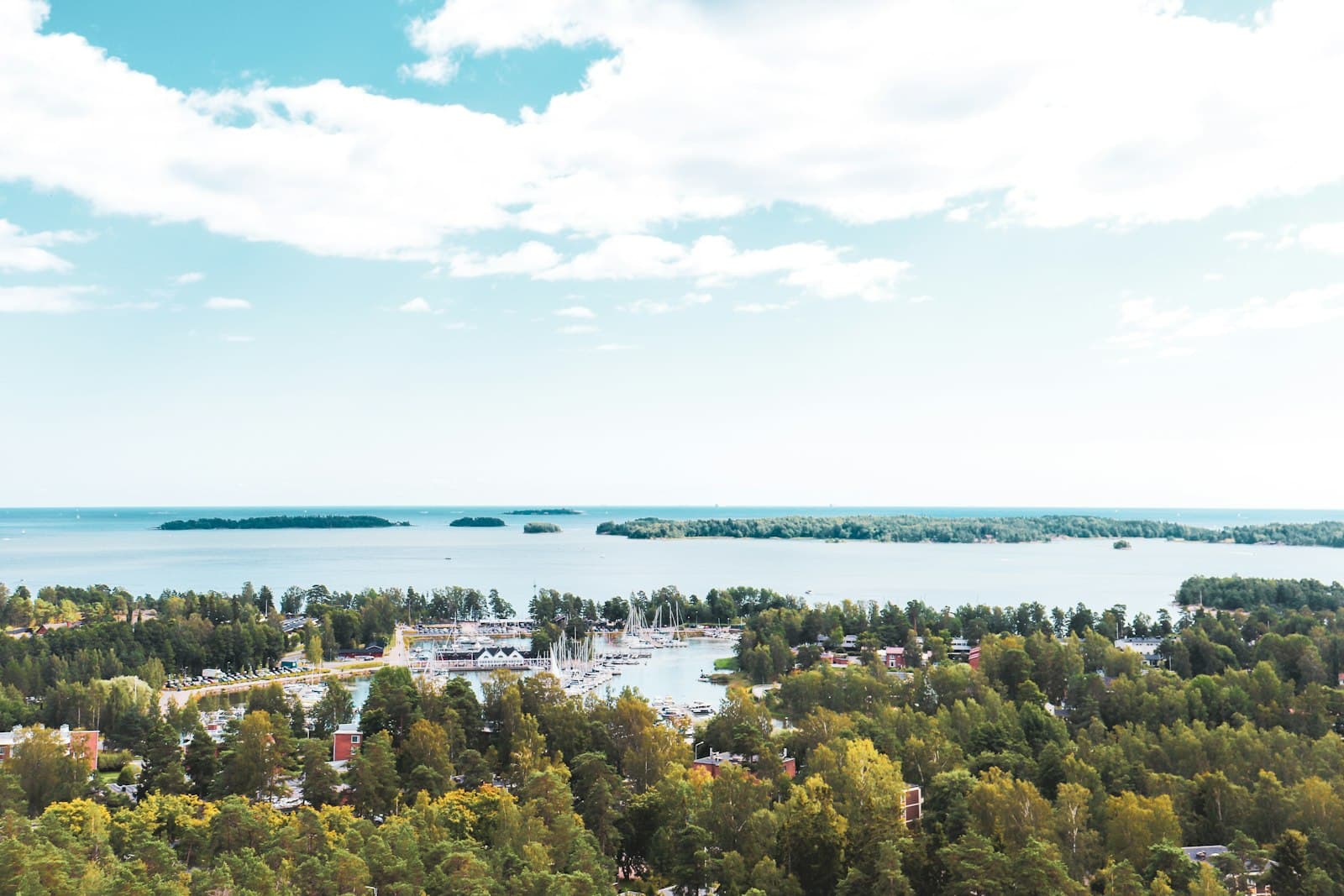 Espoo — green trees near body of water during daytime