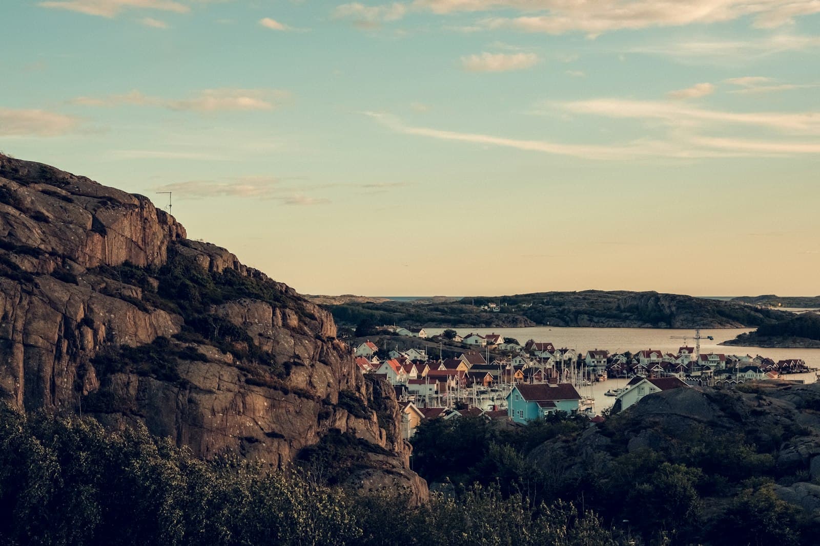 Fjällbacka — a town on a hill
