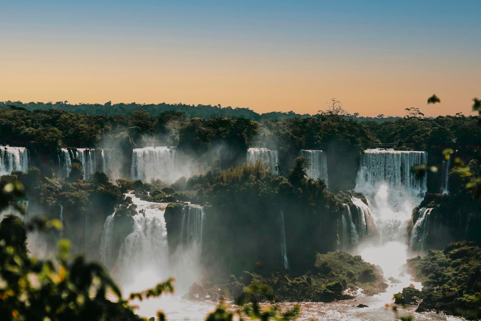 Foz do Iguaçu — waterfalls under blue sky during daytime