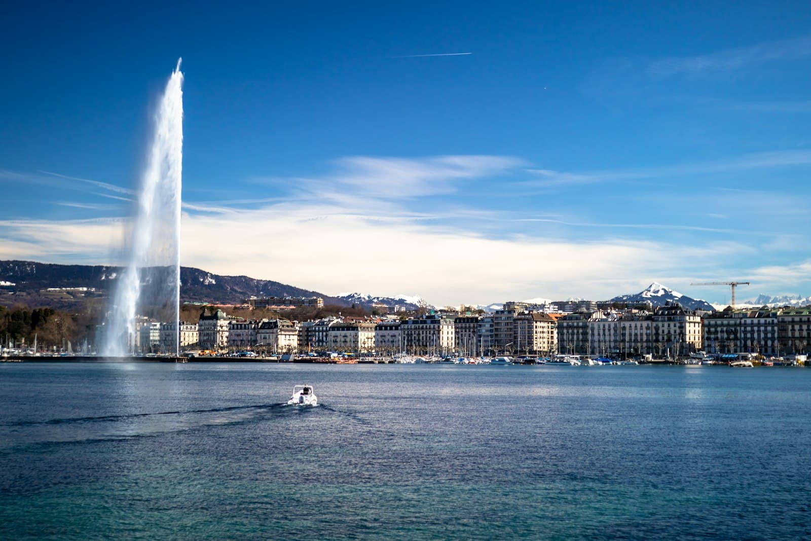 Geneva — boat on water