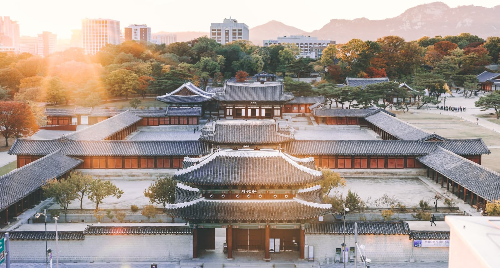 Gongju — aerial photography of gray and black house