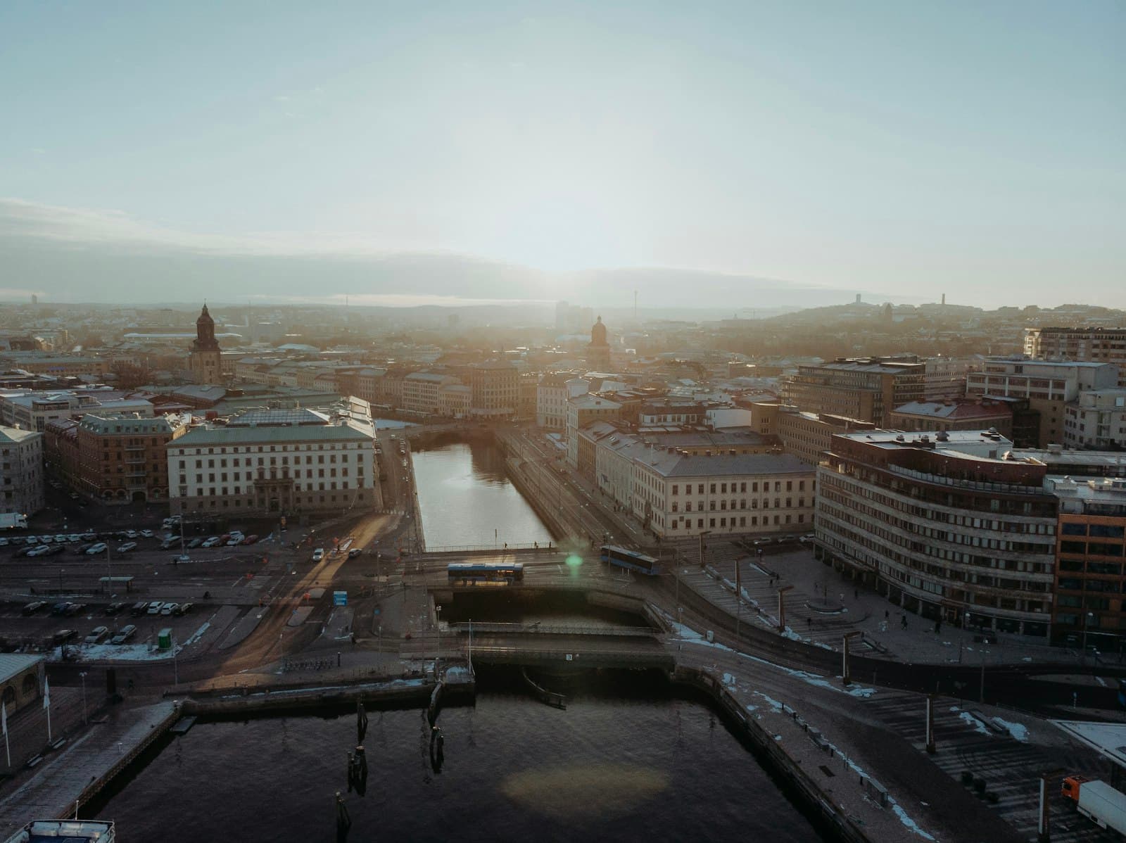 Gothenburg — aerial view of city buildings during daytime