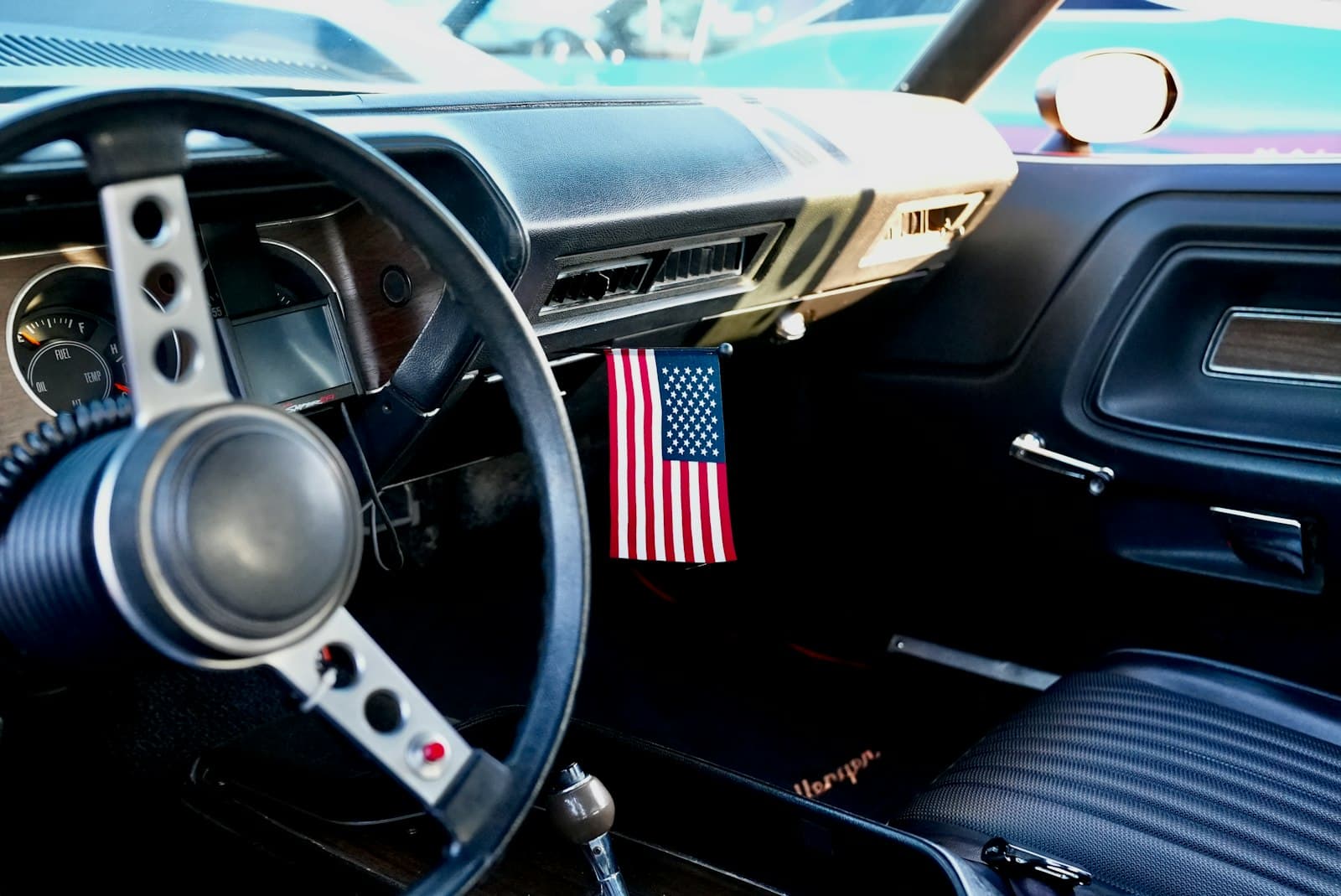 Grand Rapids — the interior of a car