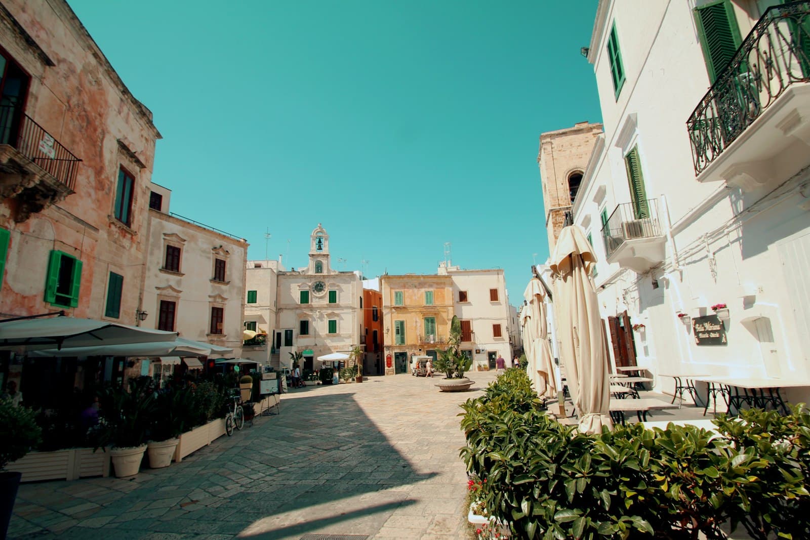Gravina in Puglia — green trees in front of white concrete building during daytime