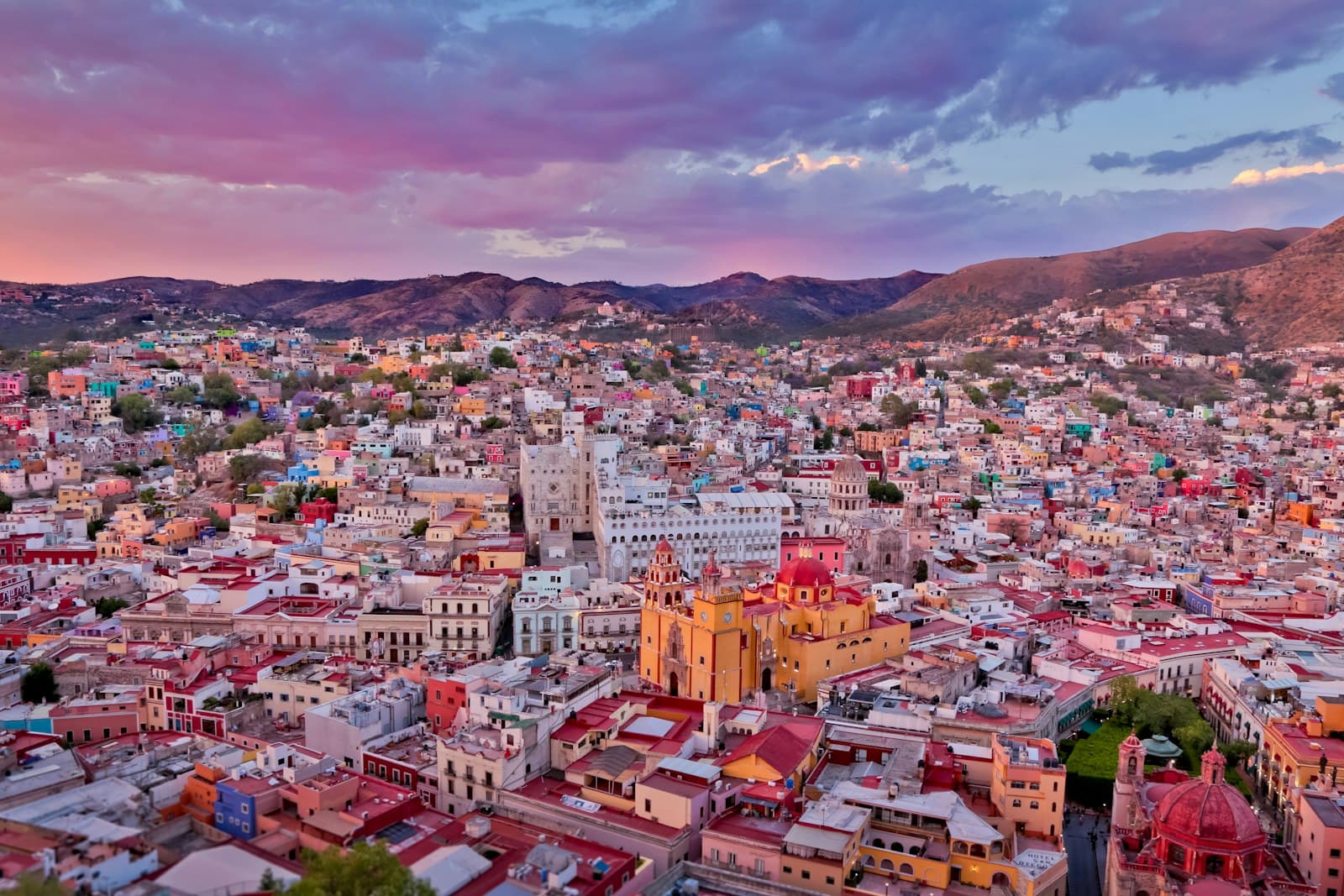 Guanajuato — a city with many buildings