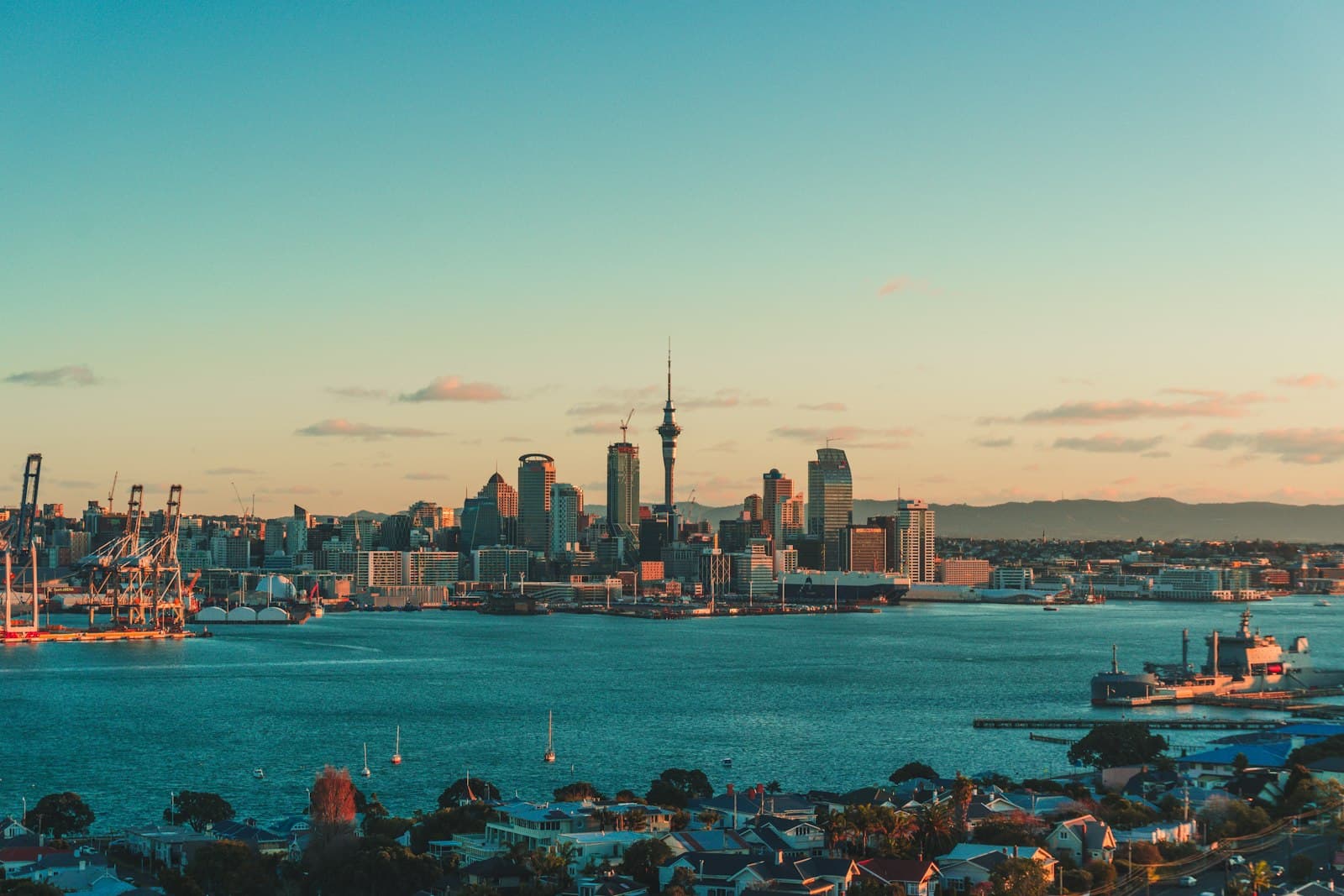 Hamilton — a view of a city and a body of water