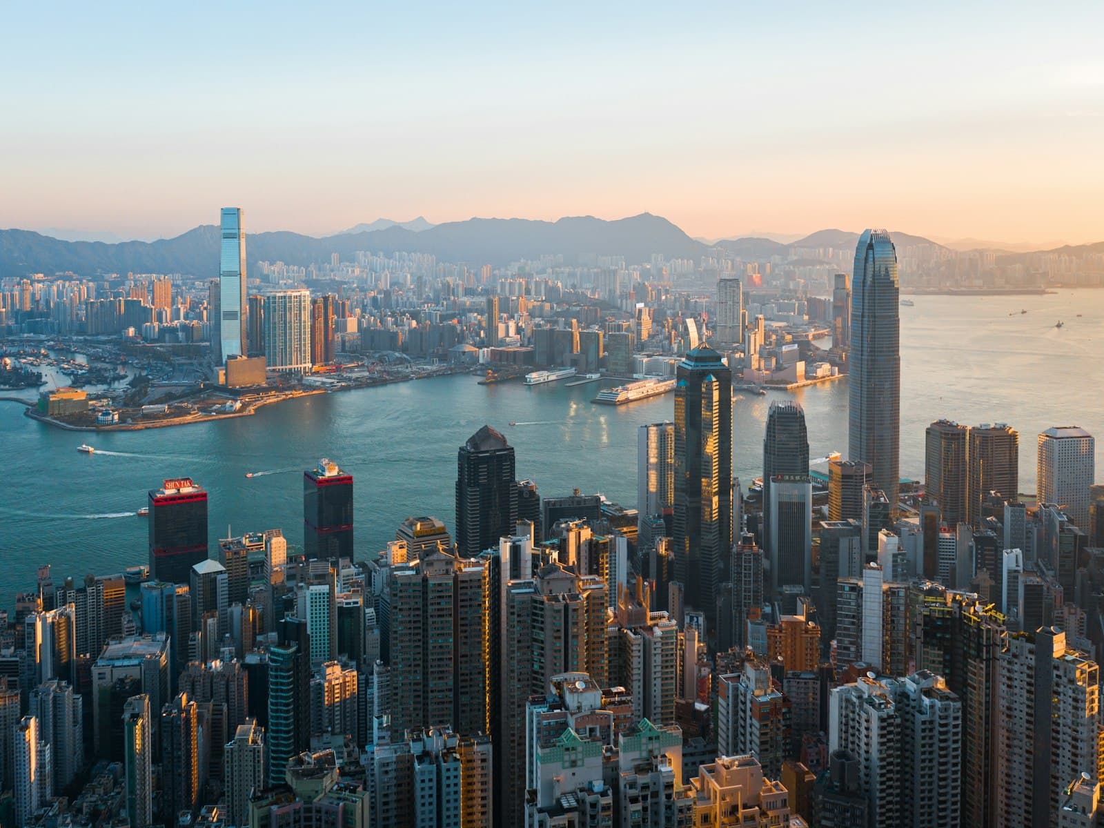 Hong Kong — city skyline during night time