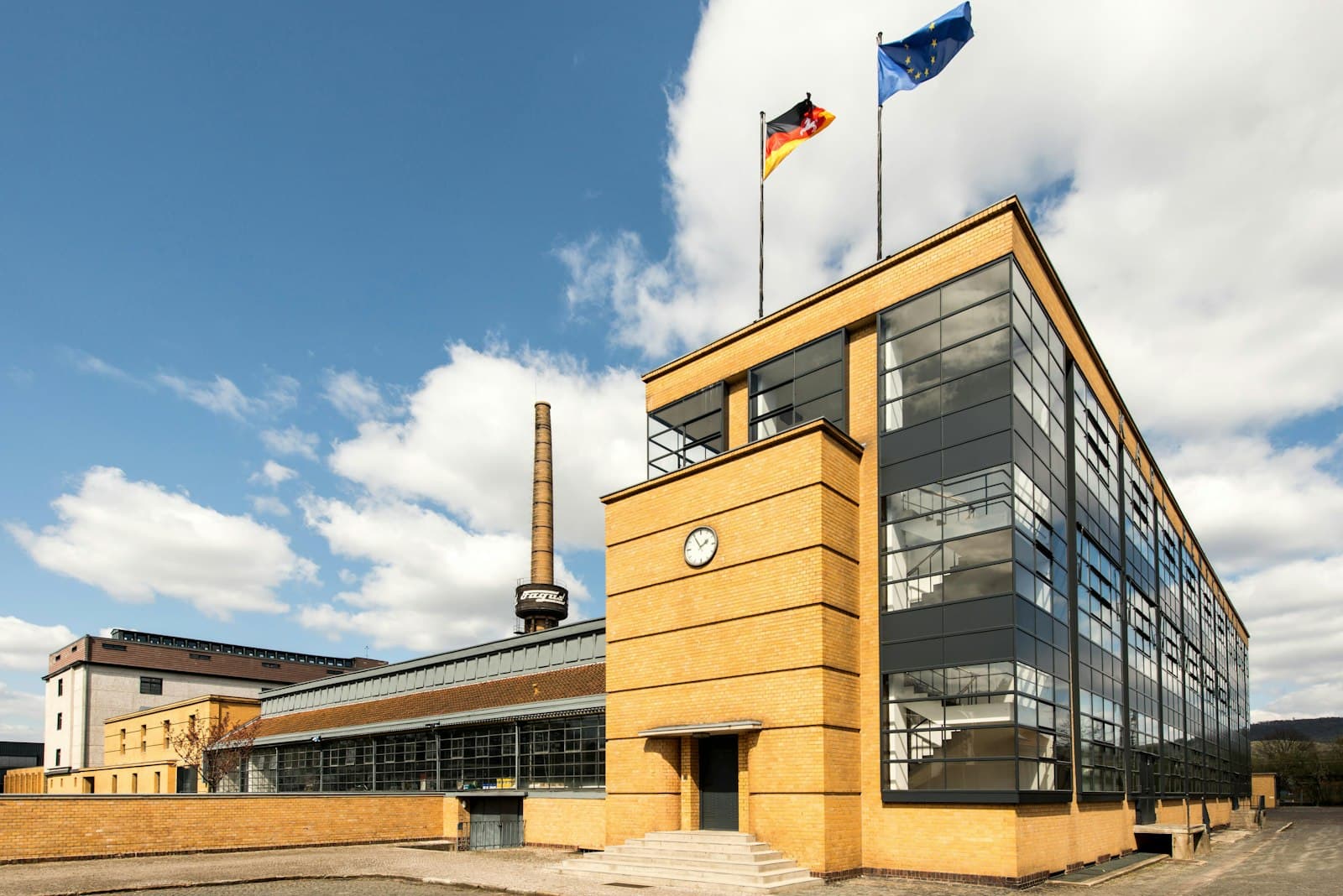Iphofen — a building with a flag on top of it
