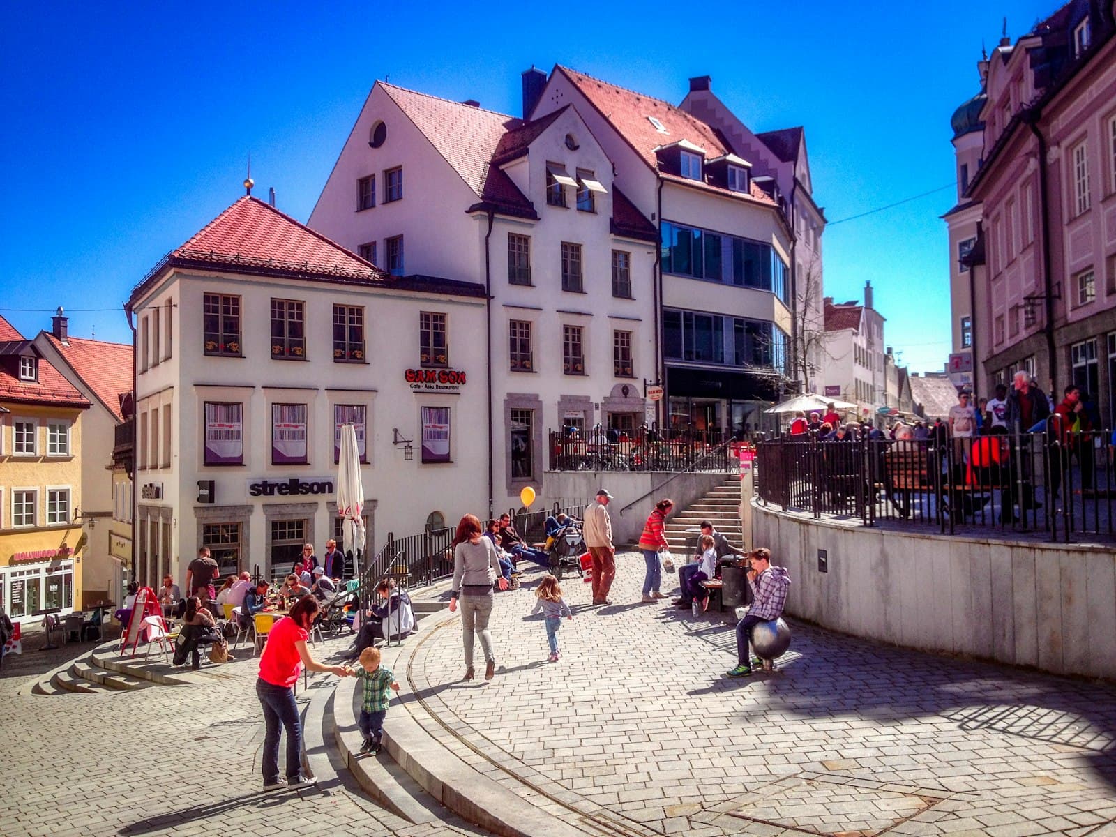 Kempten — people walking on street near buildings during daytime