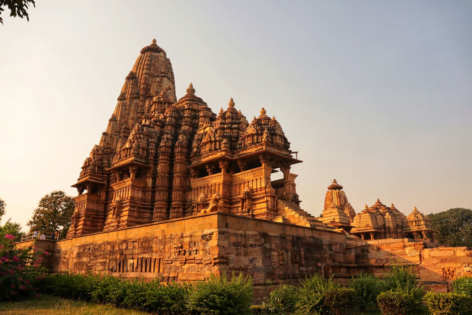 Khajuraho — brown concrete building during daytime