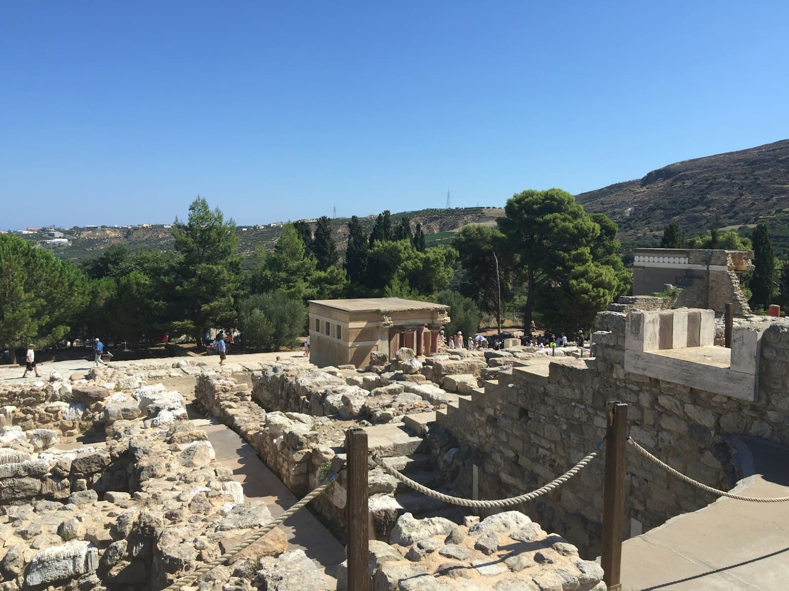 Knossos — The ruins of the ancient city of ephes