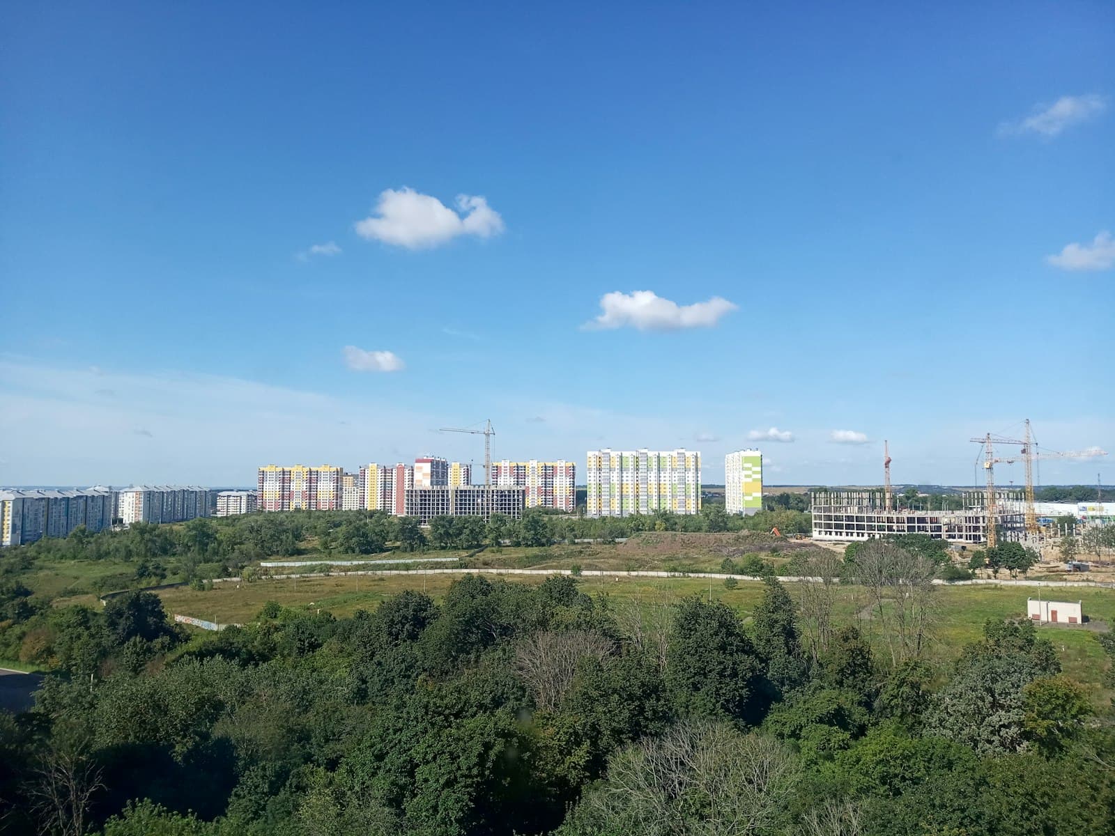 Kursk — a view of a city from a hill
